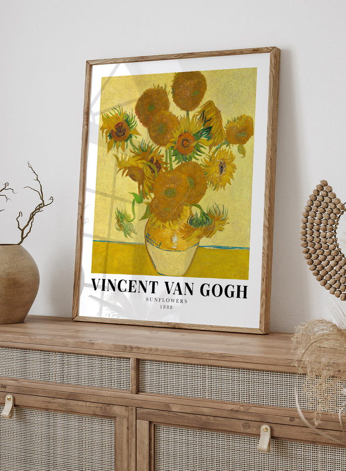 Van Gogh Sunflowers 1888 Art Print