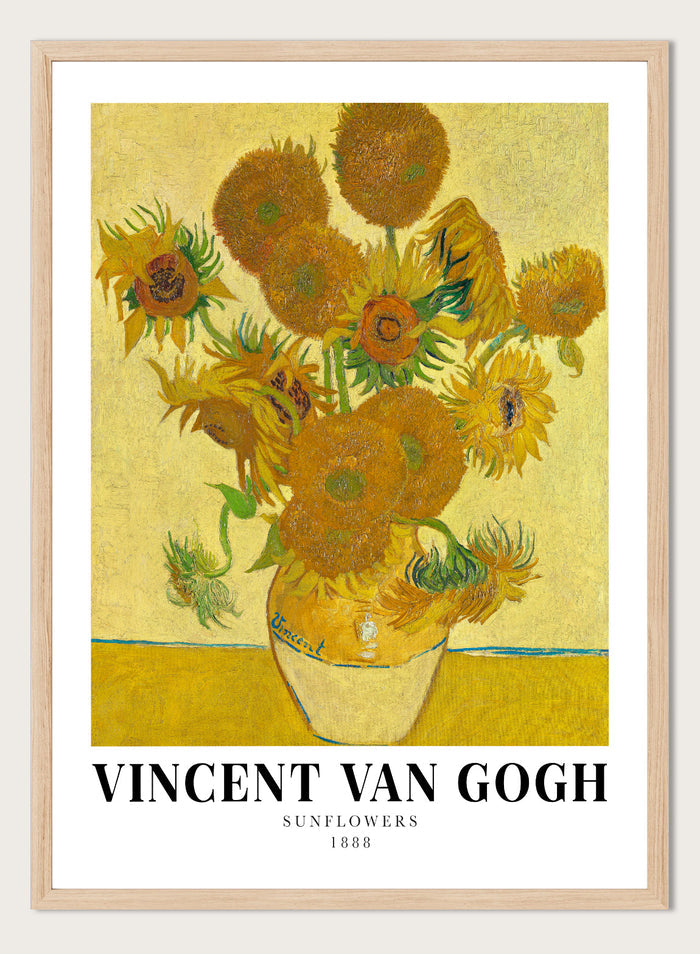 Van Gogh Sunflowers 1888 Art Print