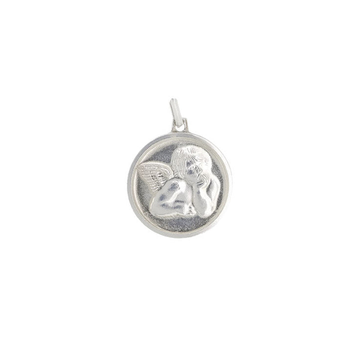 Vault Collection Silver Satin Angel Charm