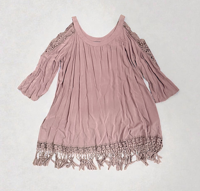 Venus Preowned great condition Size 2X Lavender Tunic