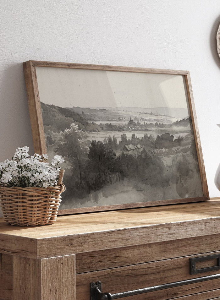 "View of a Valley" Art Print_Sugar & Canvas_Willem Bodeman