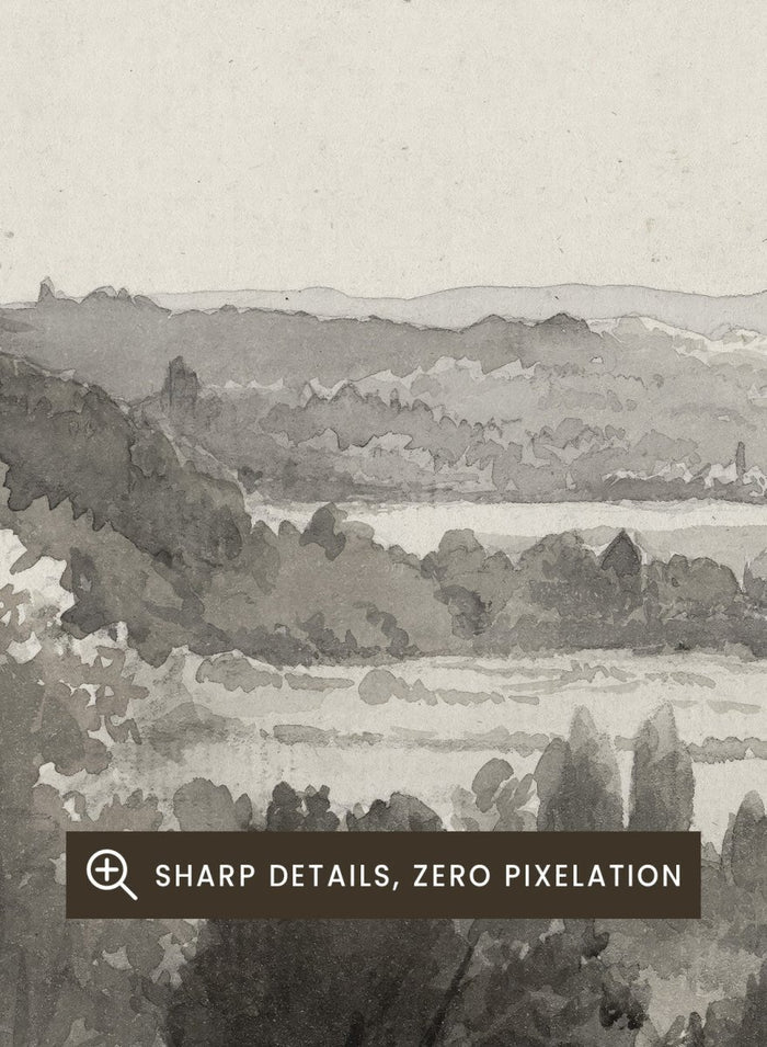 "View of a Valley" Art Print_Sugar & Canvas_Willem Bodeman