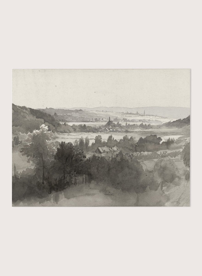 "View of a Valley" Art Print_Sugar & Canvas_Willem Bodeman