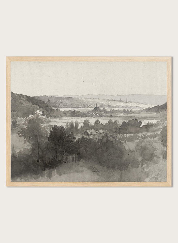 "View of a Valley" Art Print_Sugar & Canvas_Willem Bodeman