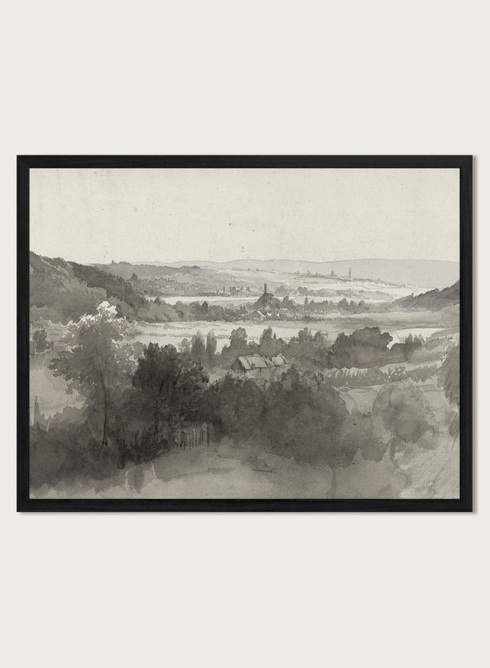 "View of a Valley" Art Print_Sugar & Canvas_Willem Bodeman