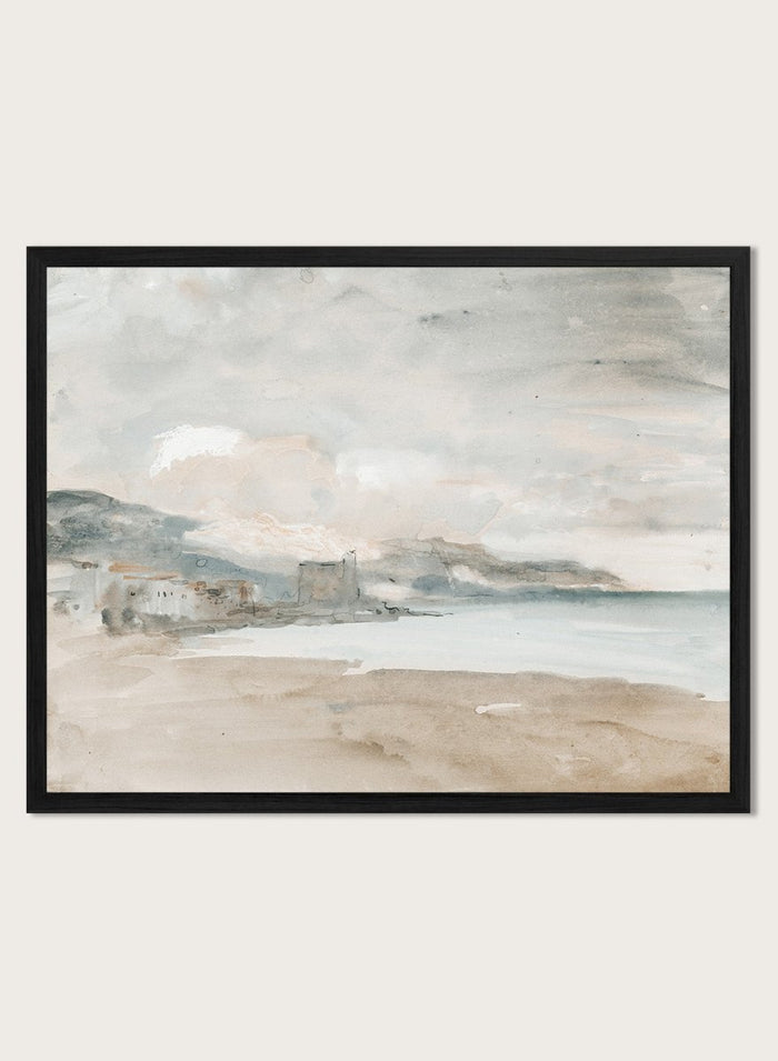 "View of Nice" Art Print_Sugar & Canvas_Hercules Brabazon Brabazon