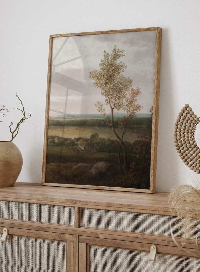 "View of the Country near Jægerspris" Art Print_Sugar & Canvas_Jens Juel