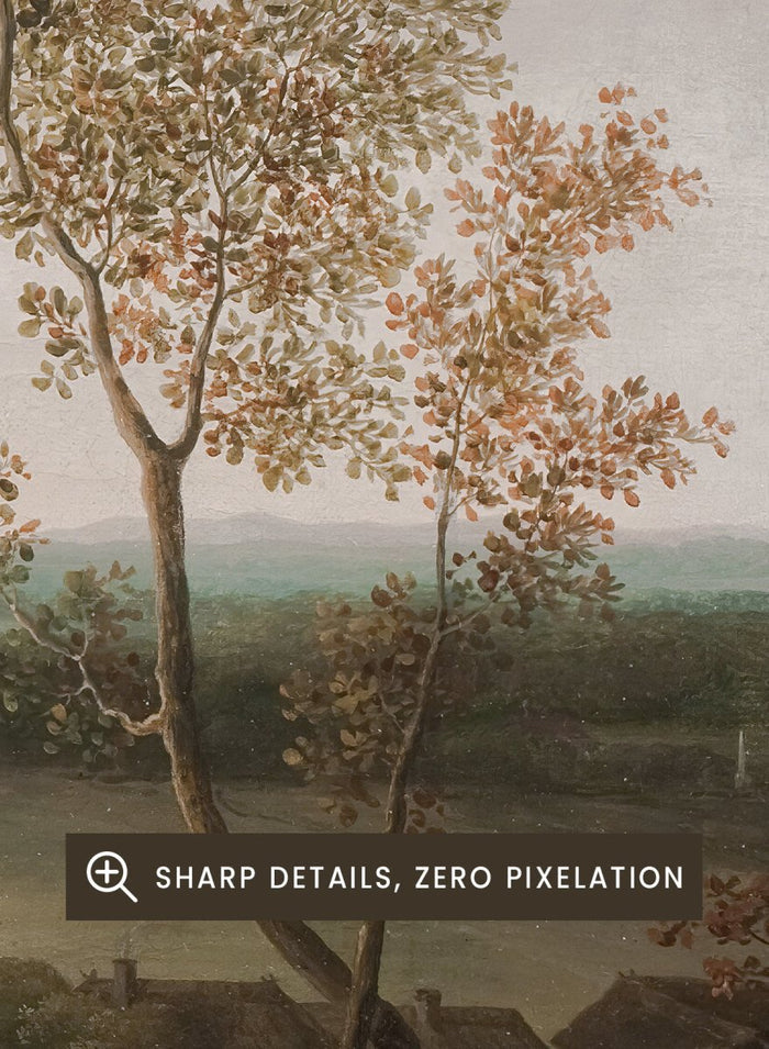 "View of the Country near Jægerspris" Art Print_Sugar & Canvas_Jens Juel