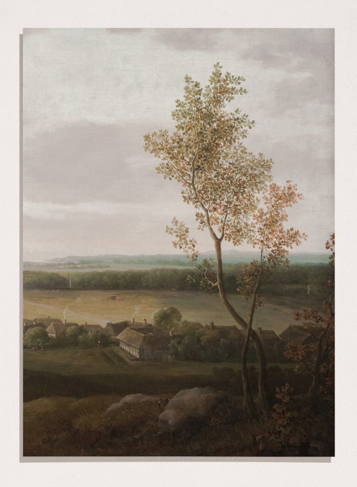"View of the Country near Jægerspris" Art Print_Sugar & Canvas_Jens Juel