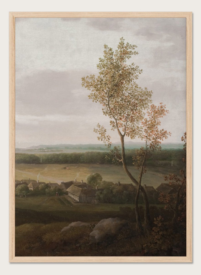 "View of the Country near Jægerspris" Art Print_Sugar & Canvas_Jens Juel