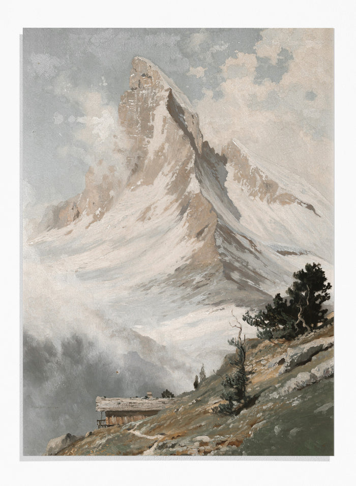 "View of the Matterhorn" Art Print