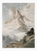 "View of the Matterhorn" Art Print