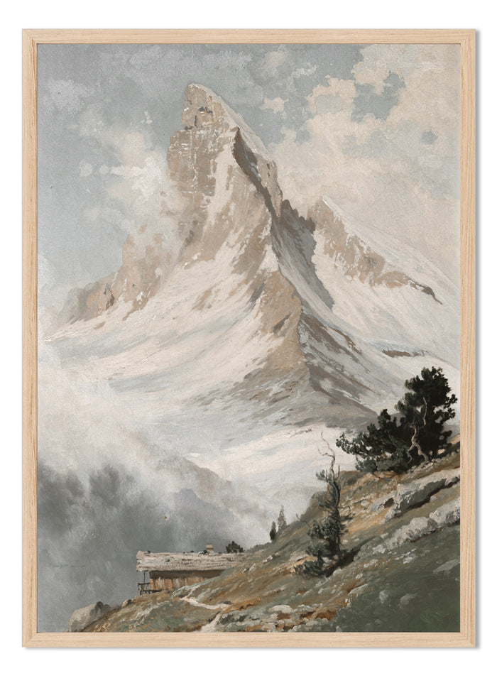 "View of the Matterhorn" Art Print