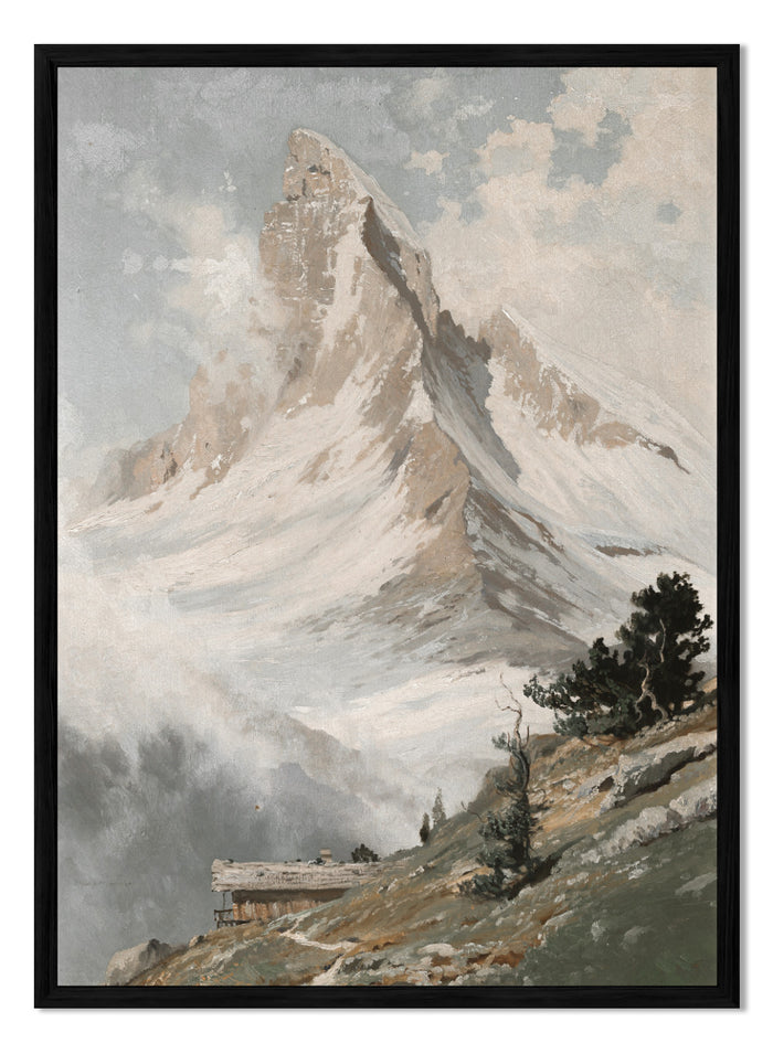 "View of the Matterhorn" Art Print