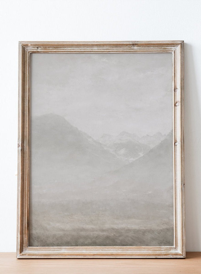 "View of the Ulten Valley" Art Print_Sugar & Canvas_Louis Eysen