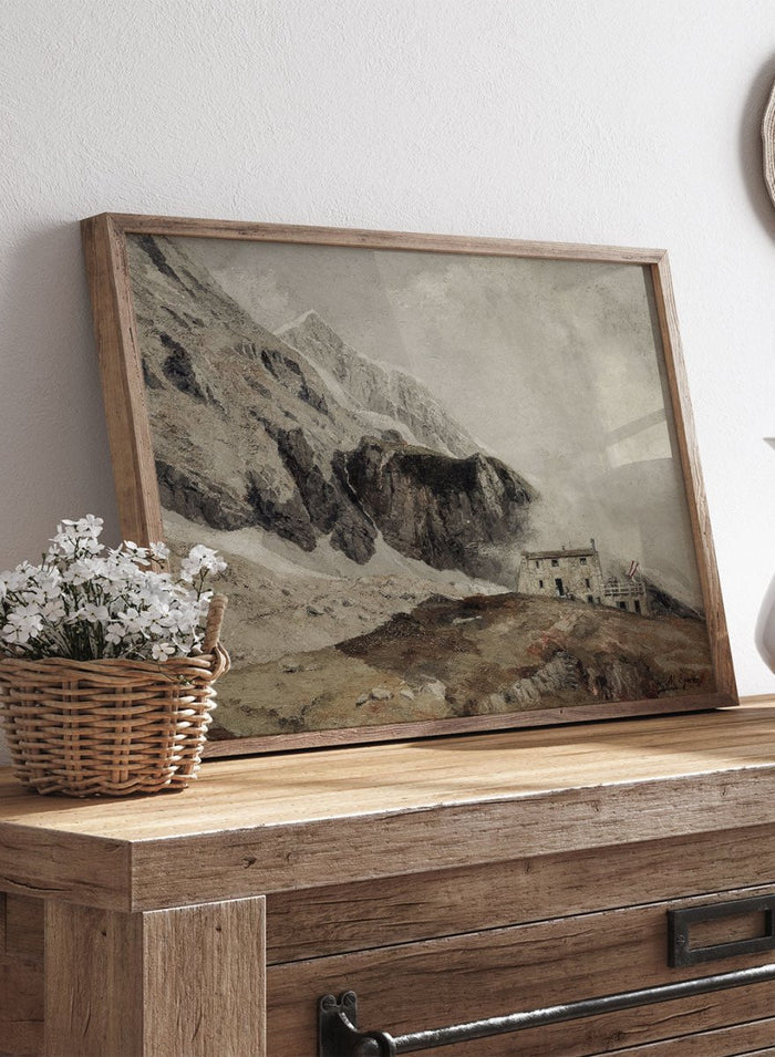 "View to the Mainzer Hütte" Art Print_Sugar & Canvas_Marie Egner