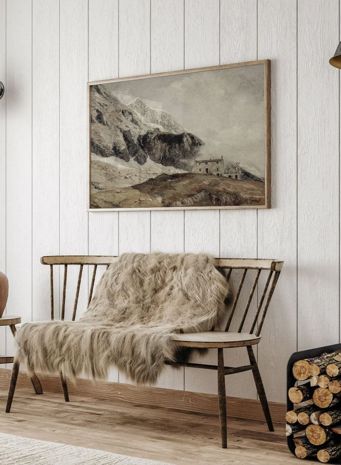 "View to the Mainzer Hütte" Art Print_Sugar & Canvas_Marie Egner