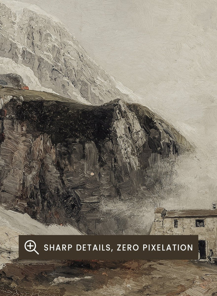 "View to the Mainzer Hütte" Art Print_Sugar & Canvas_Marie Egner