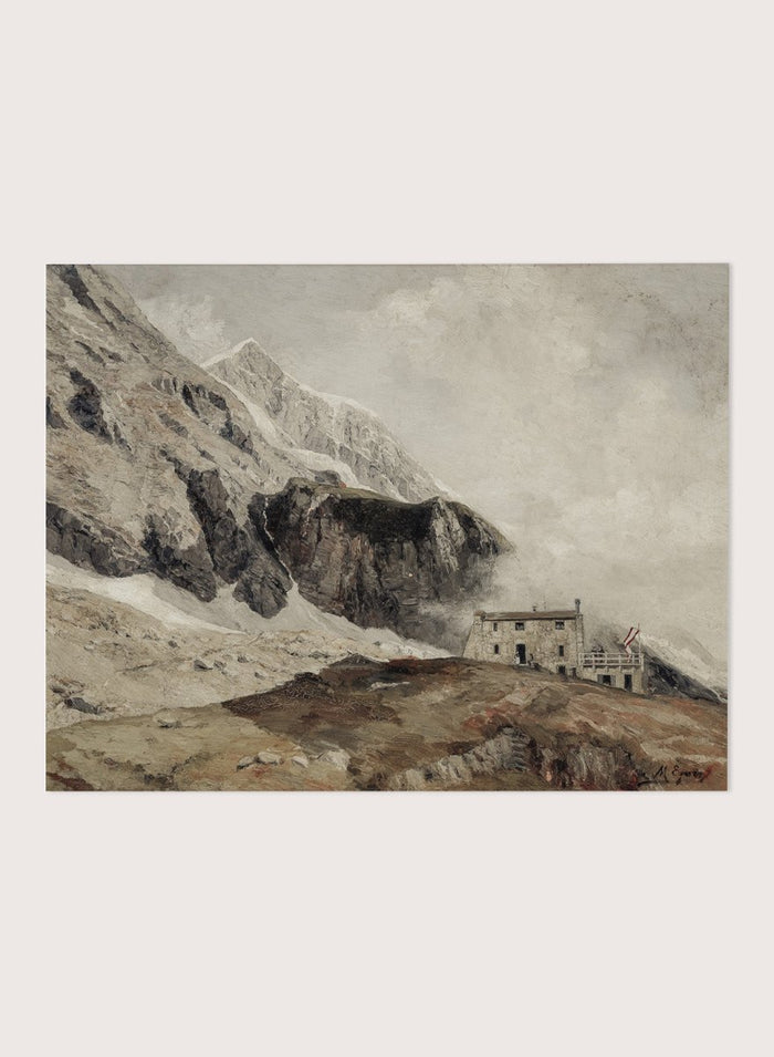 "View to the Mainzer Hütte" Art Print_Sugar & Canvas_Marie Egner