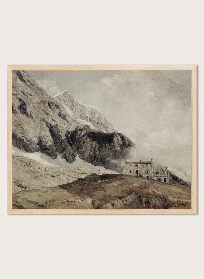 "View to the Mainzer Hütte" Art Print_Sugar & Canvas_Marie Egner