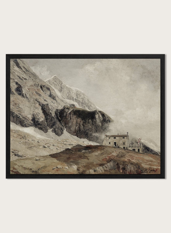 "View to the Mainzer Hütte" Art Print_Sugar & Canvas_Marie Egner