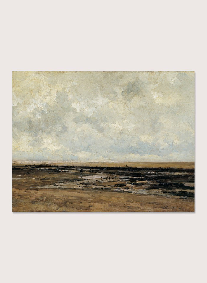 "Villerville Beach, Normandy" Art Print_Sugar & Canvas_Carlos de Haes