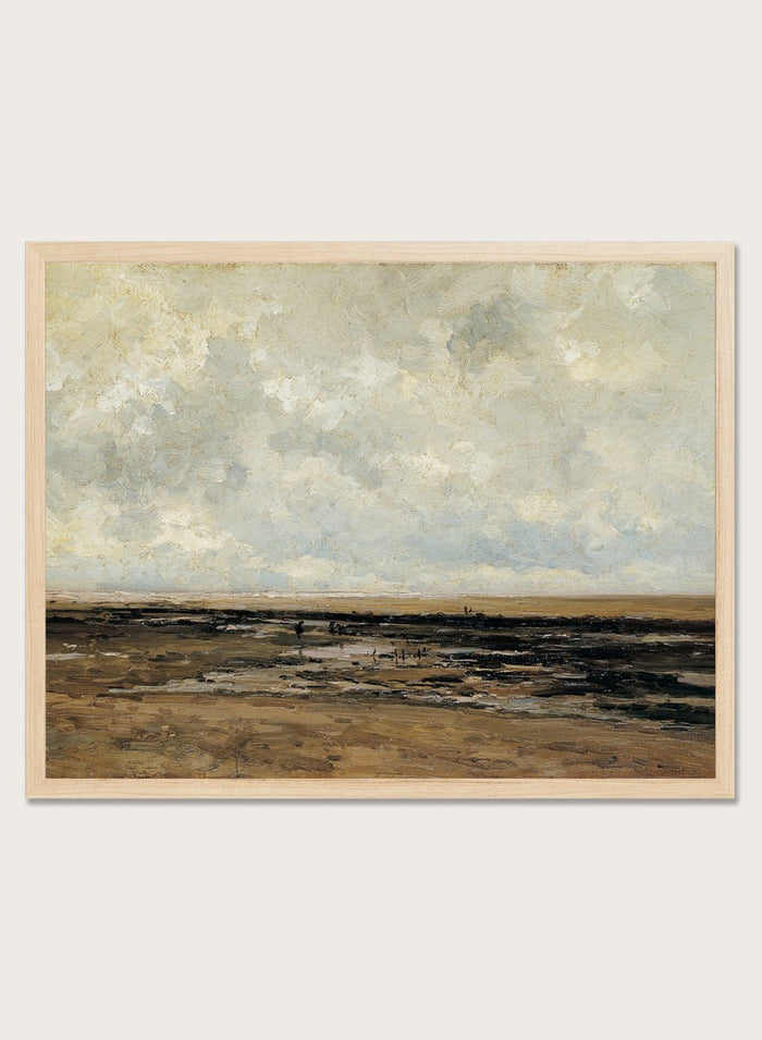 "Villerville Beach, Normandy" Art Print_Sugar & Canvas_Carlos de Haes