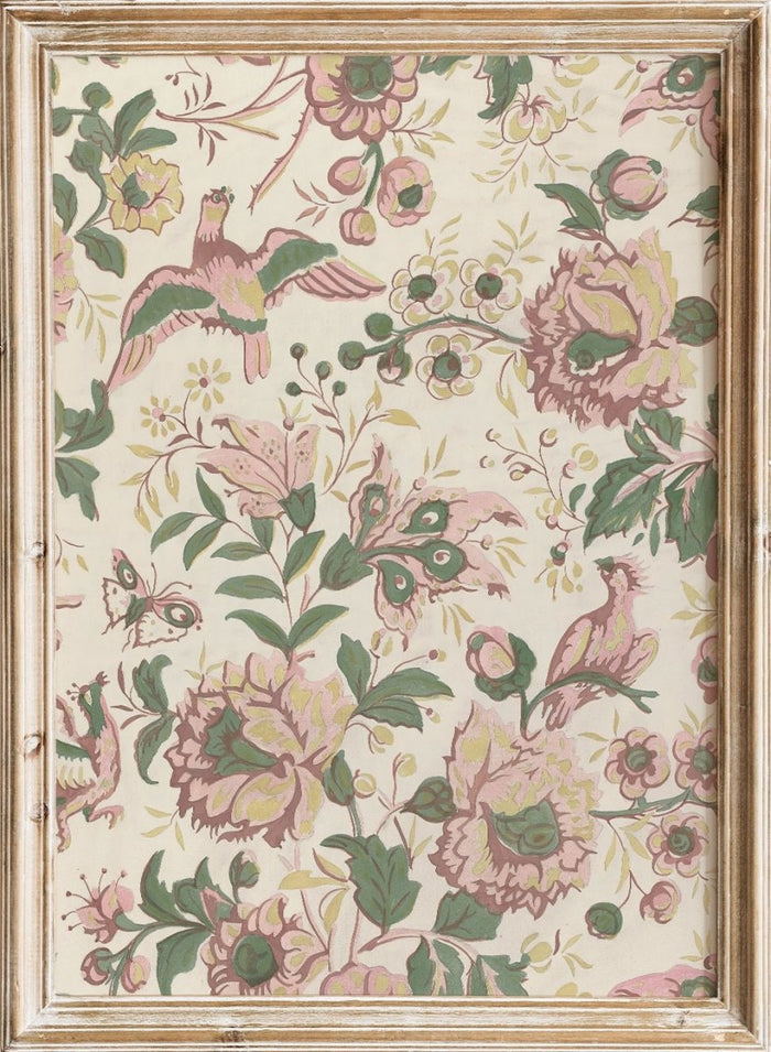 "Vintage Flowers Wallpaper Pattern" Art Print_Sugar & Canvas_Sugar & Canvas