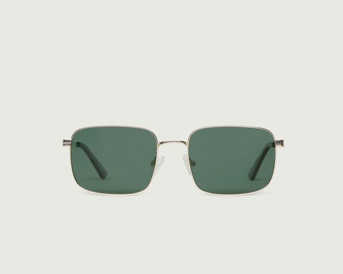 White Gold Polarized / Gold / Green