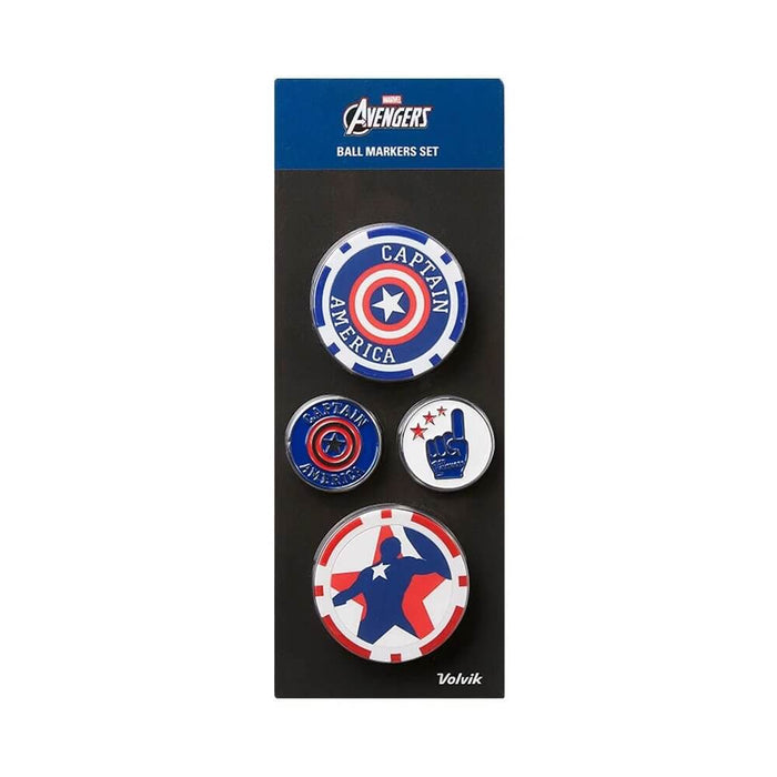 Volvik Marvel Ball Marker Set