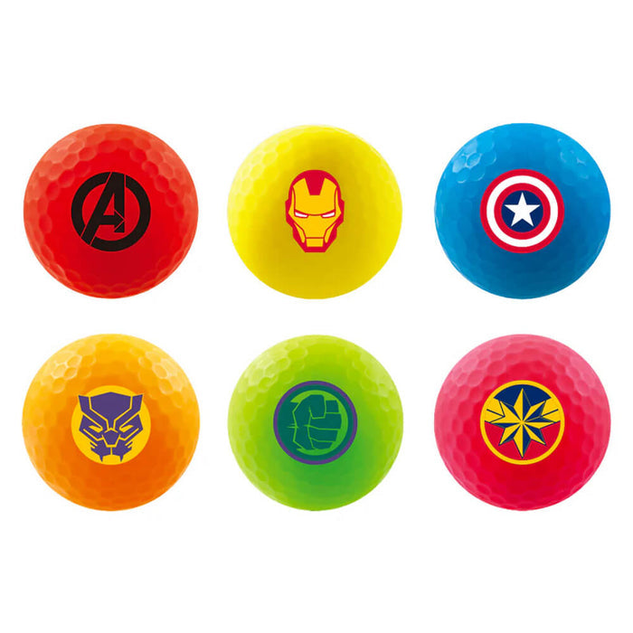 Volvik Marvel Performance 6-Balls Pack Golf Balls