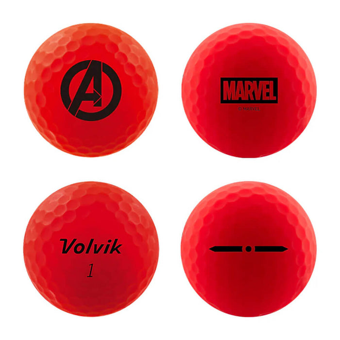 Volvik Marvel Performance 6-Balls Pack Golf Balls