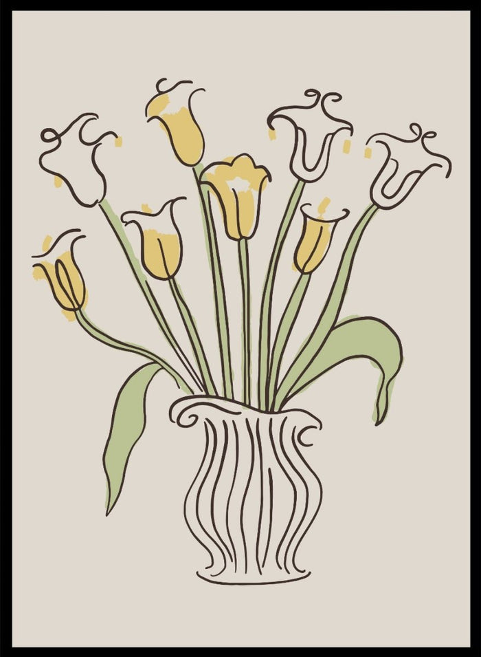 'Waltz of the Tulips' Aesthetic Art Print_Sugar & Canvas_Sugar & Canvas