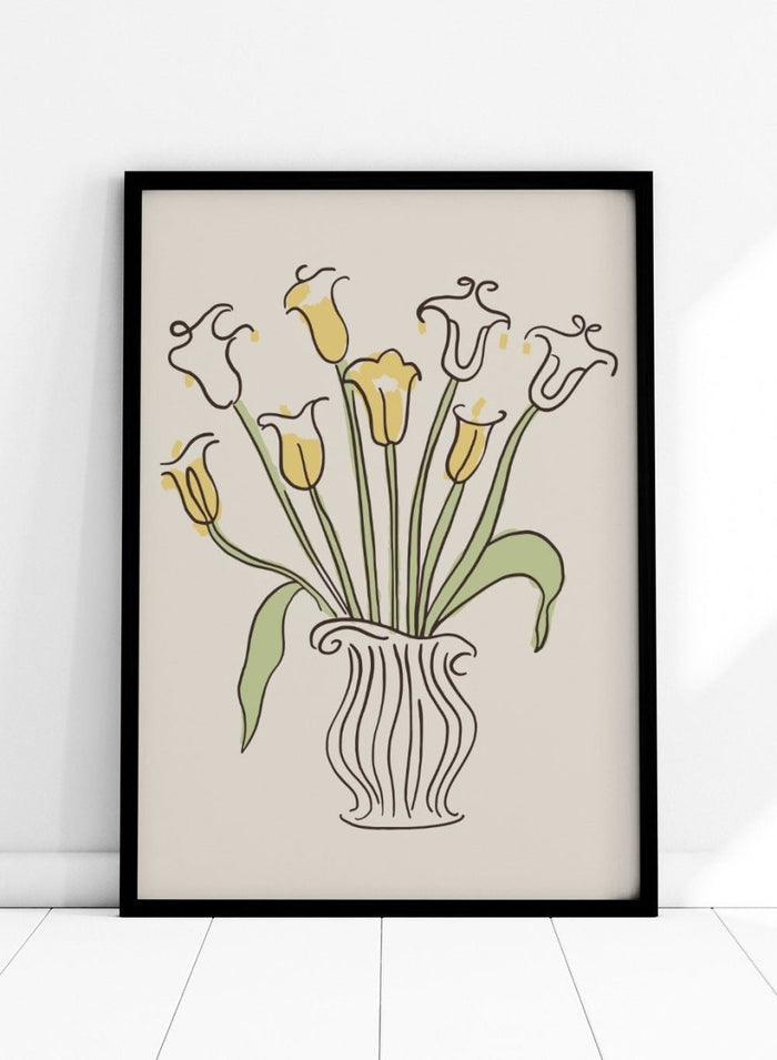'Waltz of the Tulips' Aesthetic Art Print_Sugar & Canvas_Sugar & Canvas
