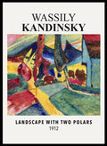 Wassily Kandinsky Landscape With Two Poplars Art Print_Sugar & Canvas_Wassily Kandinsky