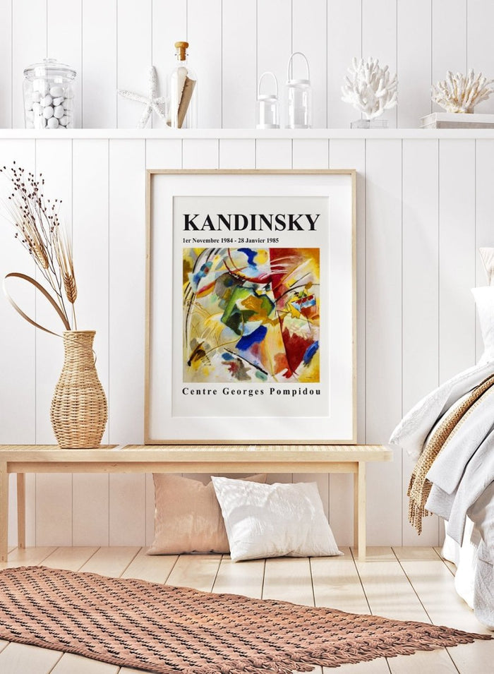 Wassily Kandinsky Painting with Green Center Art Print_Sugar & Canvas_Wassily Kandinsky