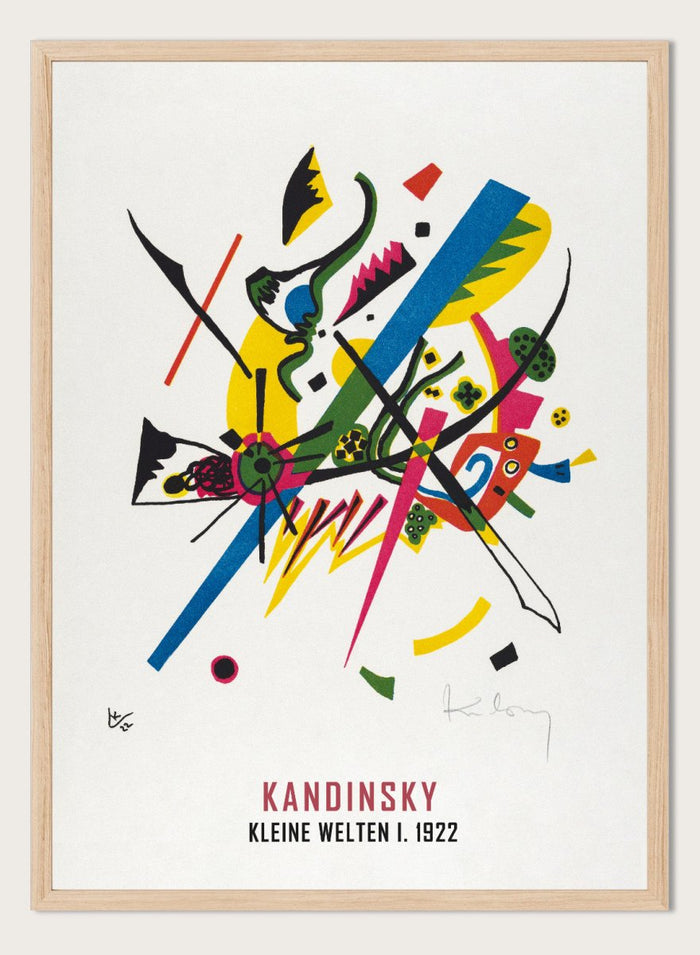 Wassily Kandinsky Small Worlds I Art Print_Sugar & Canvas_Wassily Kandinsky