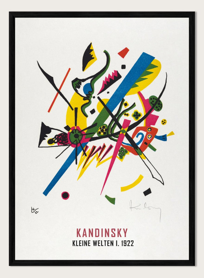Wassily Kandinsky Small Worlds I Art Print_Sugar & Canvas_Wassily Kandinsky