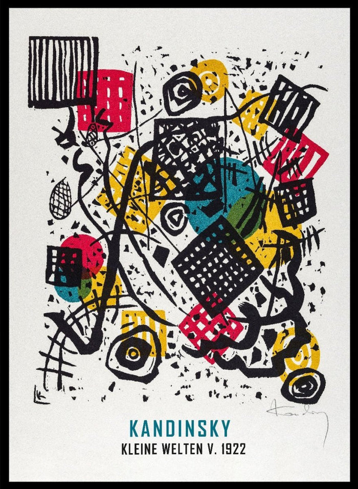 Wassily Kandinsky Small Worlds V Art Print_Sugar & Canvas_Wassily Kandinsky