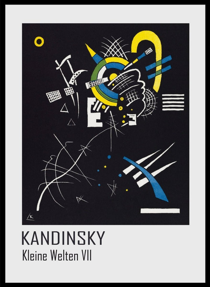 Wassily Kandinsky Small Worlds VII Art Print_Sugar & Canvas_Wassily Kandinsky