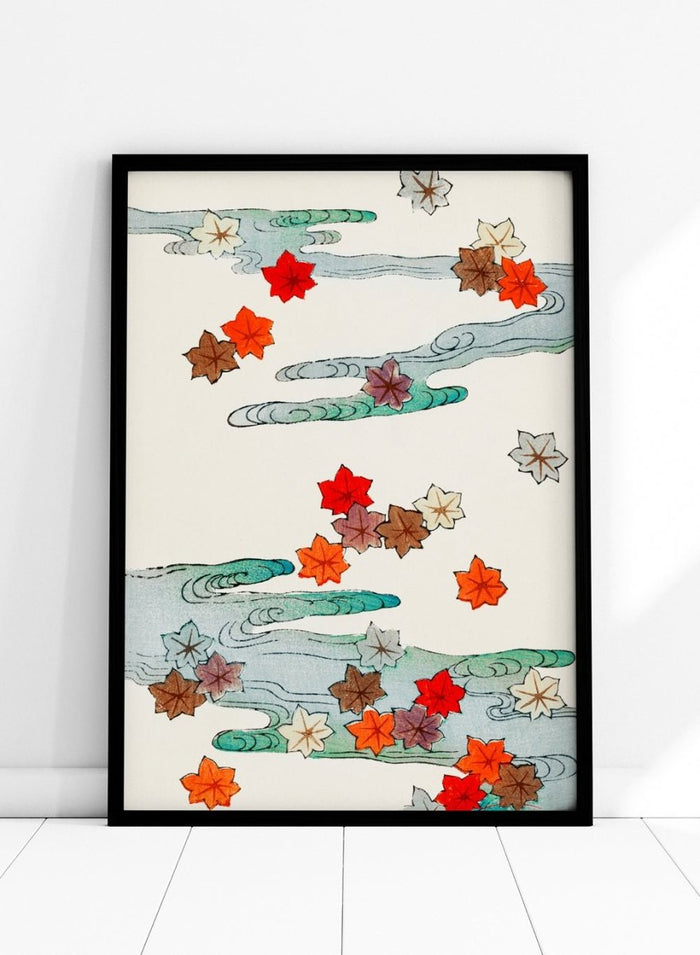 Watanabe Seitei Autumn and Water Art Print_Sugar & Canvas_Watanabe Seitei