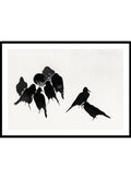 Watanabe Seitei "Crows" Art Print_Sugar & Canvas_Watanabe Seitei
