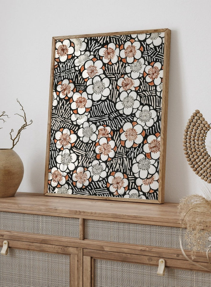 Watanabe Seitei Floral Pattern Art Print_Sugar & Canvas_Watanabe Seitei