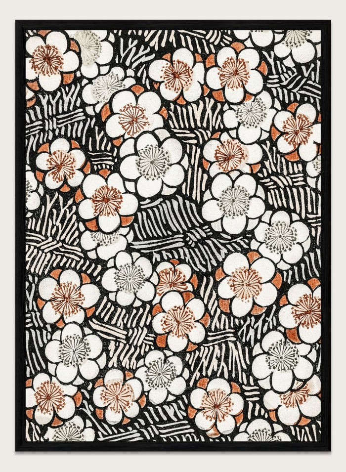 A4/8x12 inches (Framing Available) / Black Wood Frame