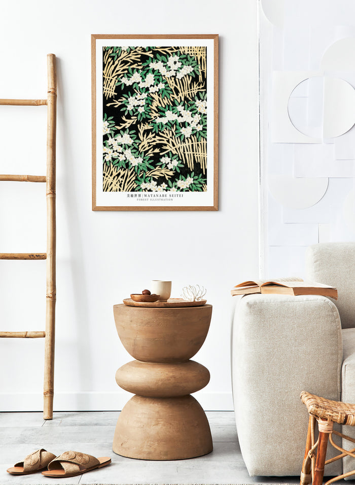 Watanabe Seitei Forest Illustration Art Print