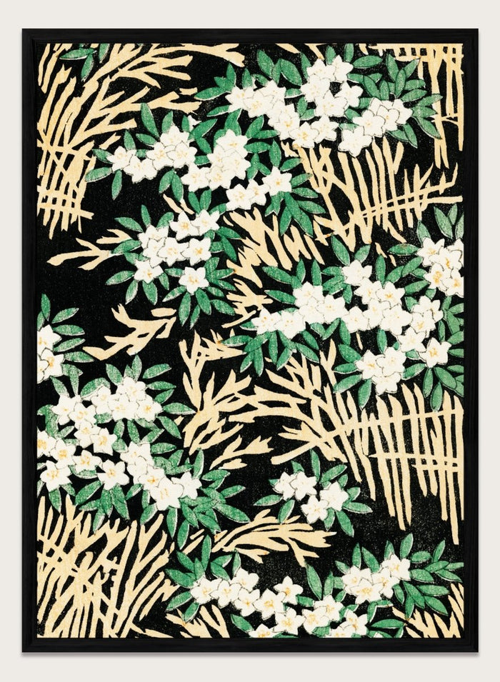 A4/8x12 inches (Framing Available) / Black Wood Frame