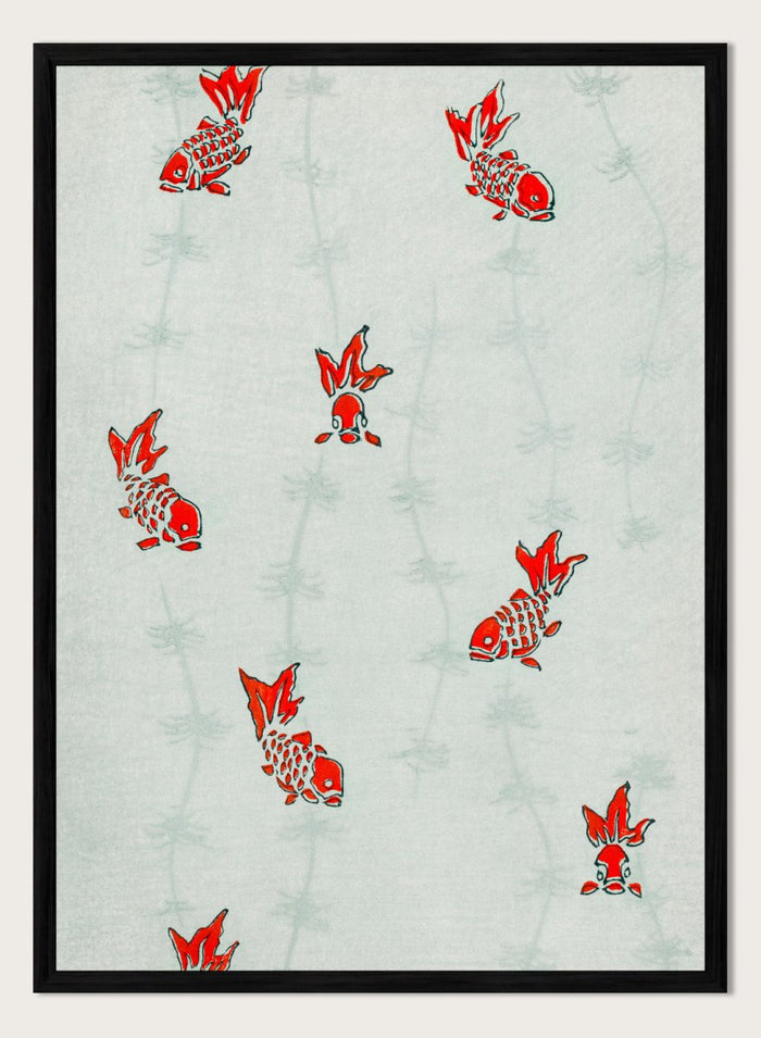 Watanabe Seitei Gold Fish Art Print_Sugar & Canvas_Watanabe Seitei