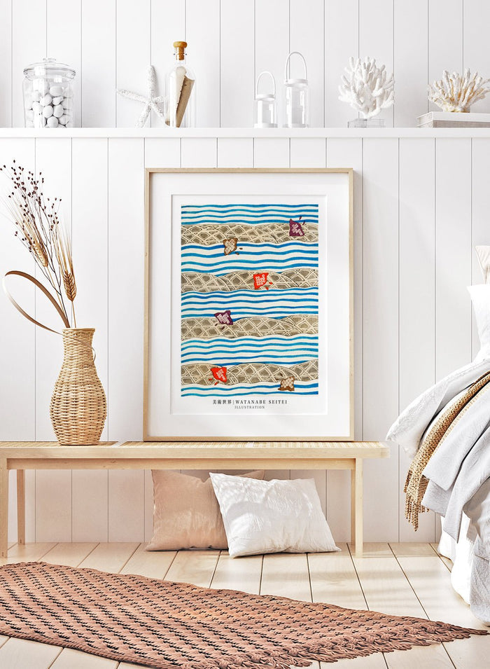 Watanabe Seitei Illustration Art Print_Sugar & Canvas