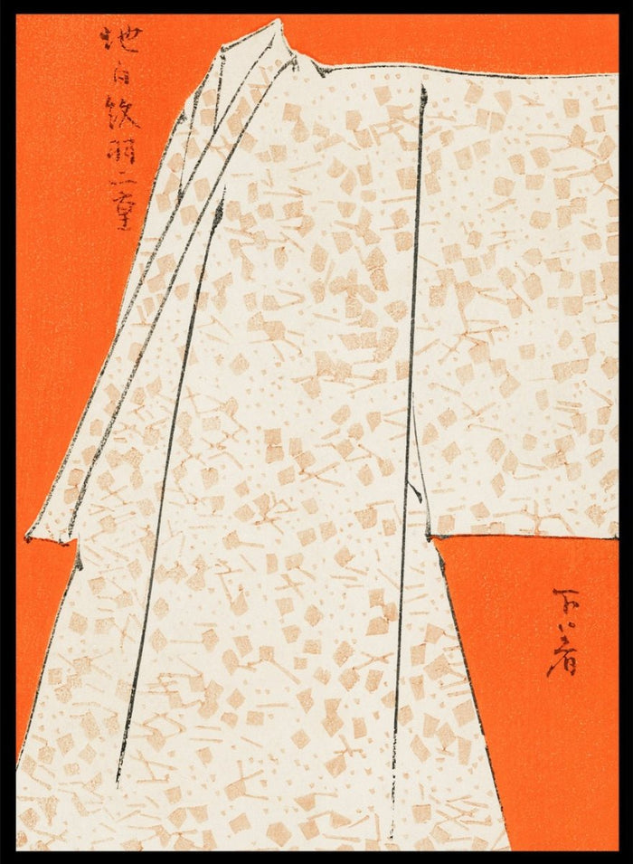 Watanabe Seitei Japanese Robe Art Print_Sugar & Canvas_Watanabe Seitei