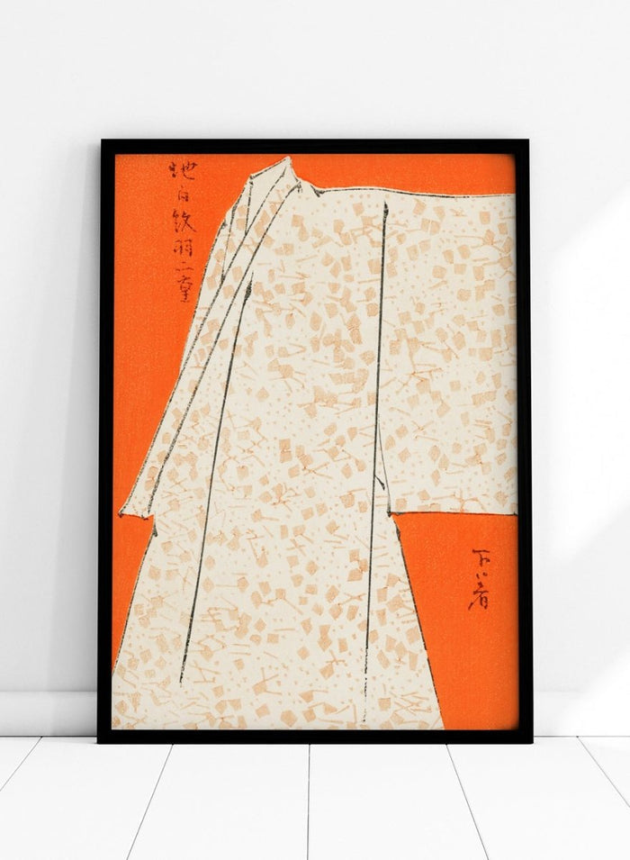 Watanabe Seitei Japanese Robe Art Print_Sugar & Canvas_Watanabe Seitei